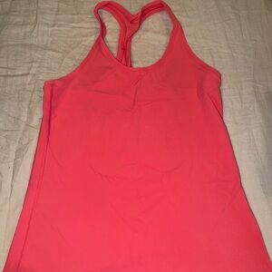 Lululemon Athletica Coral Racerback Tank Top
